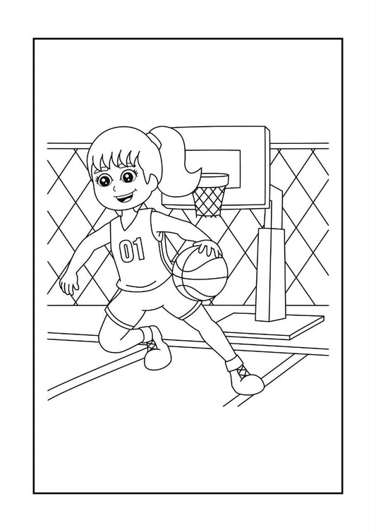 Fun & Games Coloring Book