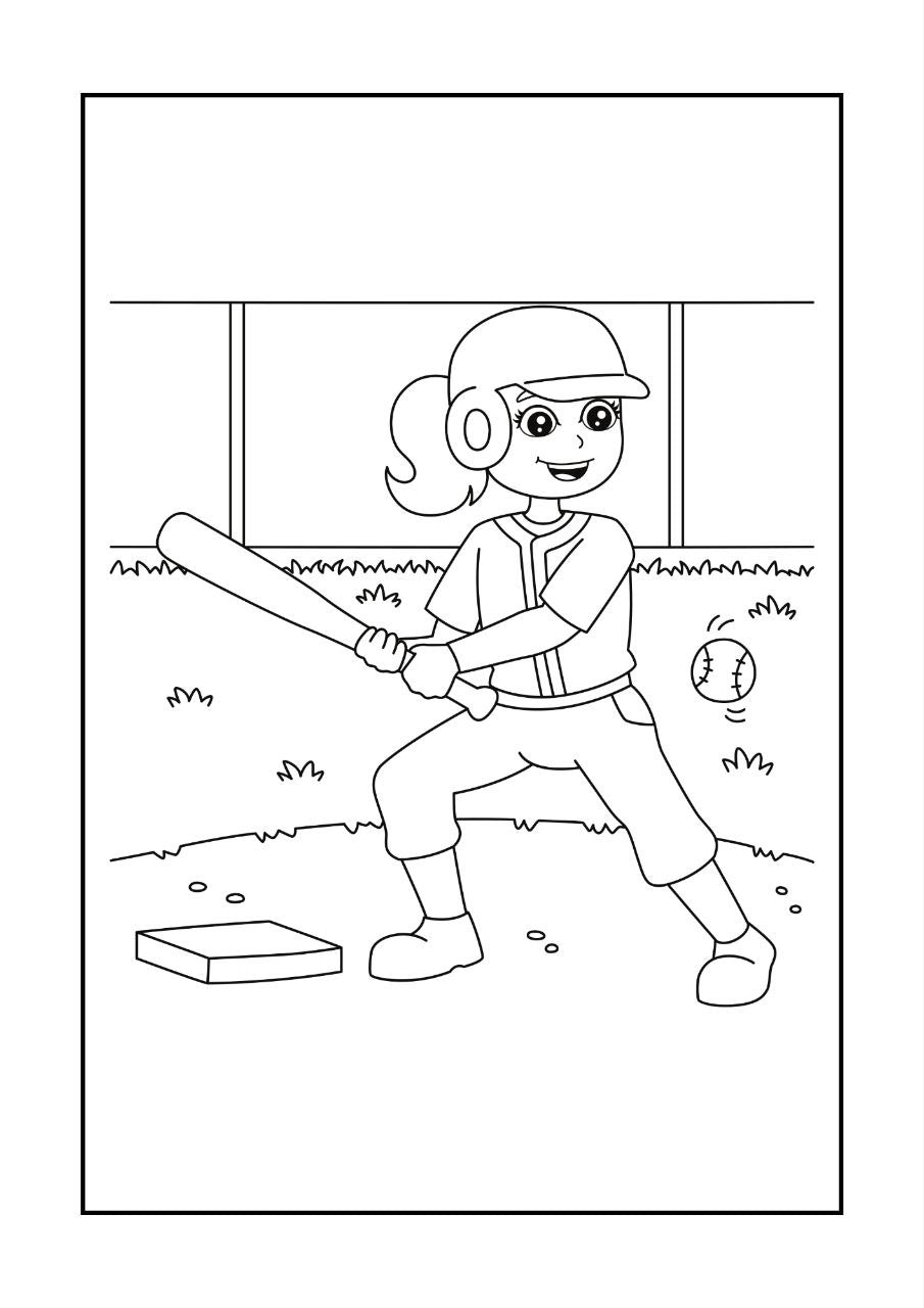 Fun & Games Coloring Book