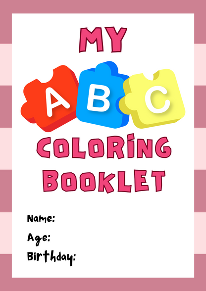 Coloring letters