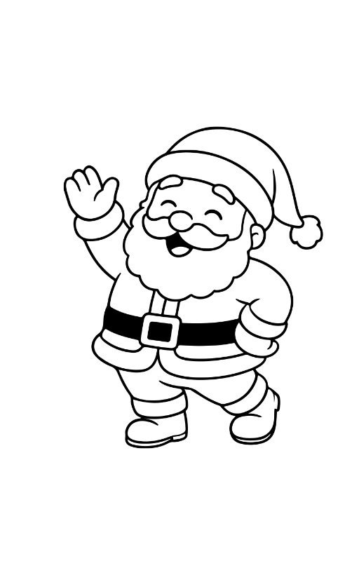 Christmas coloring ebook