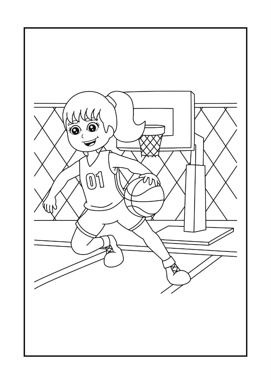 Fun & Games Coloring Book