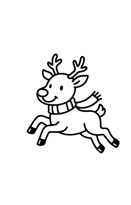 Christmas coloring ebook