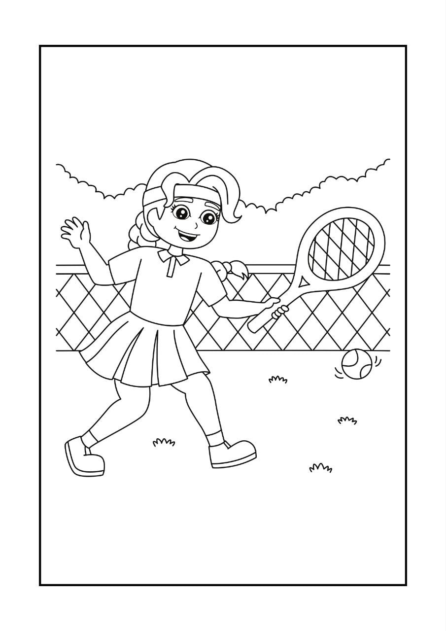 Fun & Games Coloring Book